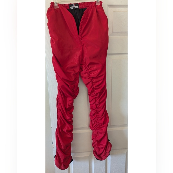 Varenne Deep Cut Red trackpants - Picture 4 of 5